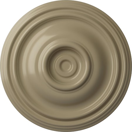 Ekena Millwork Traditional Ceiling Medallion (Fits Canopies up to 4"), Hnd-Painted Gobi Desert, 14 3/4"OD x 1 3/4"P CM14TRGDF